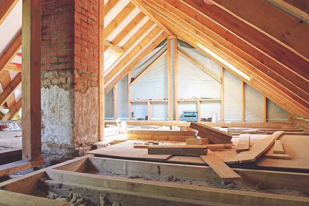 Loft conversion construction process