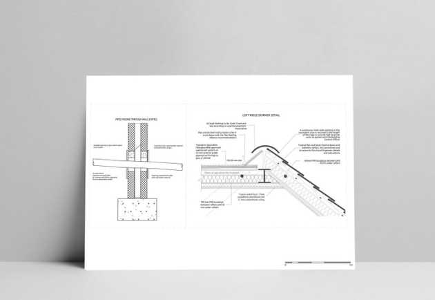 Building Regulations drawings are a lot more insightful and detailed than regular planning drawings.